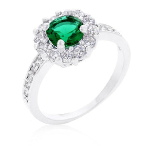 WildKlass Birthstone Engagement Ring in Green-WildKlass Jewelry