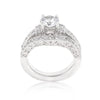 WildKlass Art Deco Round Cut Bridal Set-WildKlass Jewelry