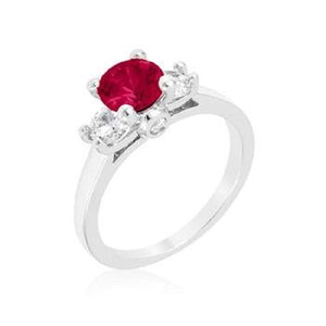 WildKlass Mini Pink Tourmaline Triplet Ring-WildKlass Jewelry