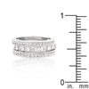WildKlass Simple Cubic Zirconia Ring Set-WildKlass Jewelry