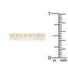 WildKlass Gold ToneCubic Zirconia Eternity Band-WildKlass Jewelry