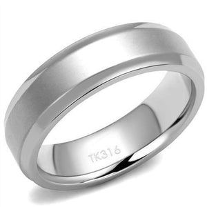 WildKlass Stainless Steel Ring High Polished Men-WildKlass Jewelry