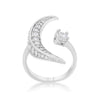 WildKlass .75ct CZ Rose Gold Delicate Ring-WildKlass Jewelry