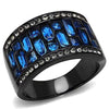 WildKlass Stainless Steel Ring IP Women Synthetic Montana-WildKlass Jewelry