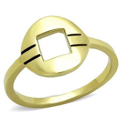 WildKlass Stainless Steel Ring IP Gold Women-WildKlass Jewelry