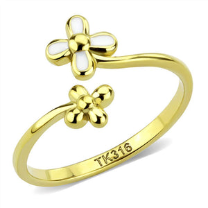 WildKlass Stainless Steel Ring IP Gold Women-WildKlass Jewelry