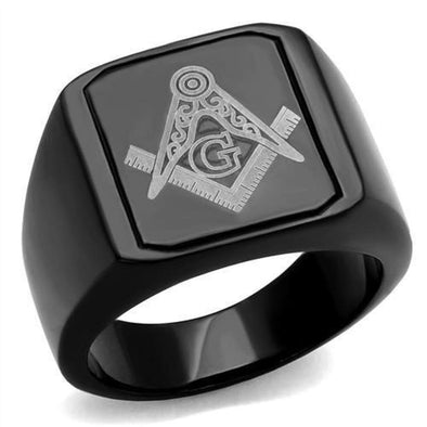 WildKlass Stainless Steel Ring IP Men-WildKlass Jewelry