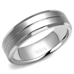 WildKlass Stainless Steel Ring High Polished Men-WildKlass Jewelry