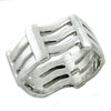 WildKlass 925 Sterling Silver Ring High-Polished Women-WildKlass Jewelry