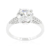 WildKlass Contemporary Engagement Ring with Large Center Stone-WildKlass Jewelry