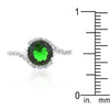 WildKlass Green Swirling Engagement Ring-WildKlass Jewelry