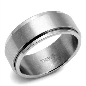 WildKlass Stainless Steel Ring High Polished Men-WildKlass Jewelry