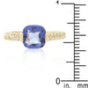 WildKlass Light Purple Cushion Cut Cubic Zirconia Engagement Ring-WildKlass Jewelry