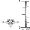 WildKlass Heart Triplet Ring-WildKlass Jewelry