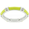 WildKlass Yellow Enamel Stacker Ring-WildKlass Jewelry