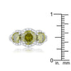 WildKlass Olive Classic Trio Ring-WildKlass Jewelry