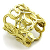 WildKlass Stainless Steel Ring IP Gold Women-WildKlass Jewelry