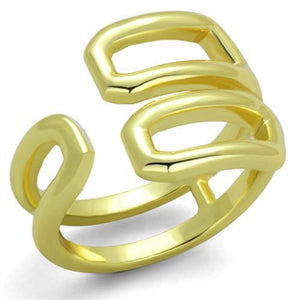 WildKlass Stainless Steel Ring IP Gold Women-WildKlass Jewelry