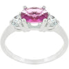 WildKlass Oval Treble Cubic Zirconia Ring-WildKlass Jewelry