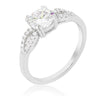 WildKlass Round Solitaire Engagement Ring-WildKlass Jewelry