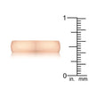 WildKlass 5 mm IPG Rose Gold Stainless Steel Band-WildKlass Jewelry