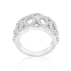 WildKlass Cubic Zirconia Circular Ring-WildKlass Jewelry