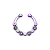 Colorline Aurea Sparkle WildKlass Fake Septum Clip-On Ring-WildKlass Jewelry