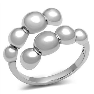 WildKlass Stainless Steel Ring High Polished Women-WildKlass Jewelry
