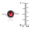 WildKlass Red Swirling Engagement Ring-WildKlass Jewelry