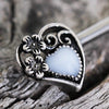 316L Stainless Steel Steampunk Heart WildKlass Nipple Bar-WildKlass Jewelry