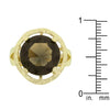 WildKlass Brown Cubic Zirconia Organic Ring-WildKlass Jewelry