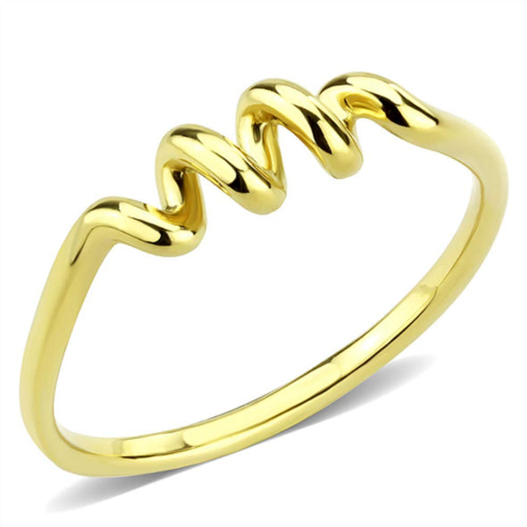 WildKlass Stainless Steel Ring IP Gold Women-WildKlass Jewelry