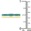 WildKlass Stylish Stackables Turquoise Crystal Gold Ring-WildKlass Jewelry
