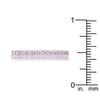 WildKlass 0.5ct Pink CZ Stainless Steel Eternity Band-WildKlass Jewelry