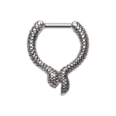 Slithering Snake WildKlass Septum Clicker-WildKlass Jewelry