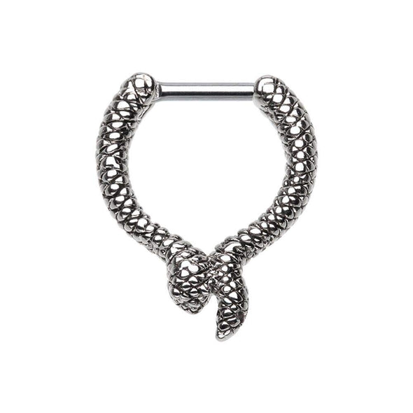 Slithering Snake WildKlass Septum Clicker-WildKlass Jewelry