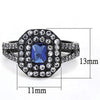 WildKlass Stainless Steel Ring IP Women Synthetic Montana-WildKlass Jewelry