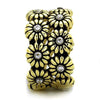 WildKlass Stainless Steel Ring IP Gold Women AAA Grade CZ Clear-WildKlass Jewelry