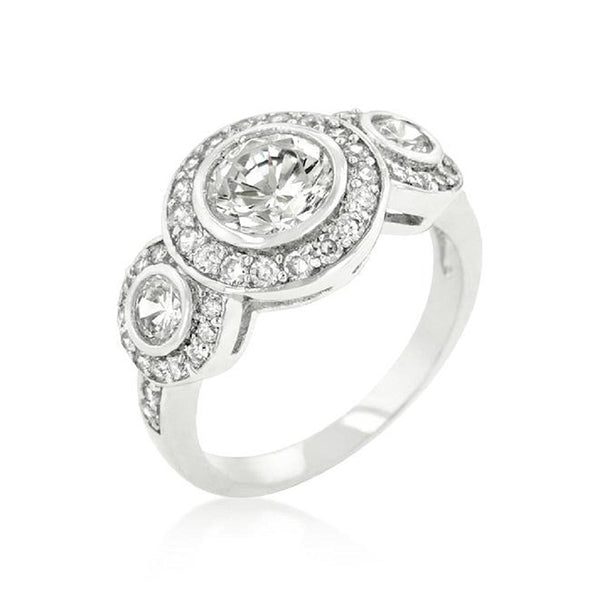 WildKlass Cubic Zirconia Ring-WildKlass Jewelry