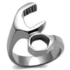 WildKlass Stainless Steel Ring High Polished Men-WildKlass Jewelry