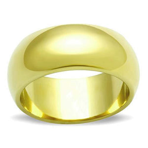 WildKlass Stainless Steel Wedding Ring IP Gold Women-WildKlass Jewelry