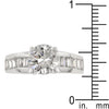 WildKlass Love Silver Engagement Ring-WildKlass Jewelry