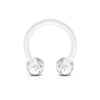 Ultra Glitter Acrylic Balls WildKlass Flexible Horseshoe/Circular-WildKlass Jewelry