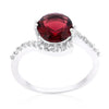 WildKlass Red Swirling Engagement Ring-WildKlass Jewelry