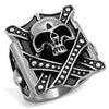 WildKlass Stainless Steel Ring High Polished (no Plating) Men-WildKlass Jewelry