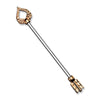 Heart Feather Arrow 316L Surgical Steel WildKlass Industrial Barbells-WildKlass Jewelry