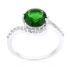 WildKlass Green Swirling Engagement Ring-WildKlass Jewelry