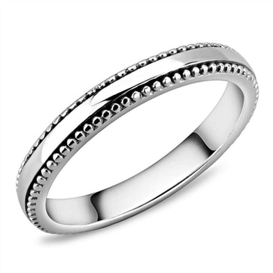 WildKlass Stainless Steel Ring High Polished Women-WildKlass Jewelry