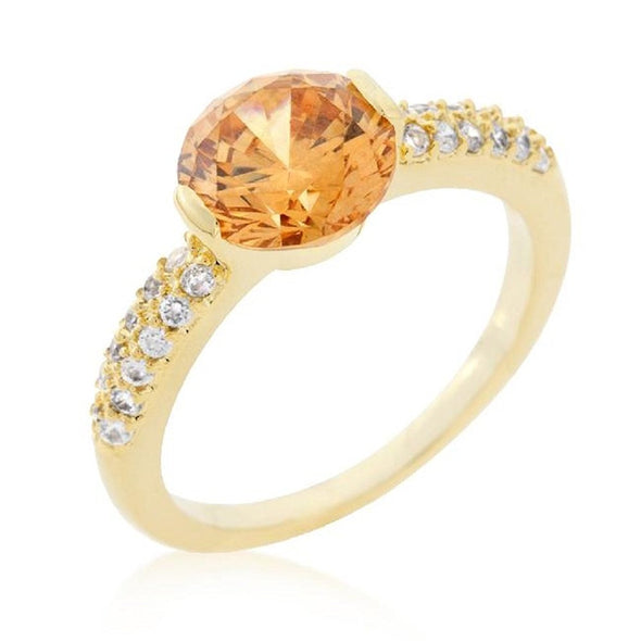 WildKlass Champagne Engagement Ring-WildKlass Jewelry