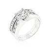 WildKlass Rhodium Plated Stackable Ring Set-WildKlass Jewelry
